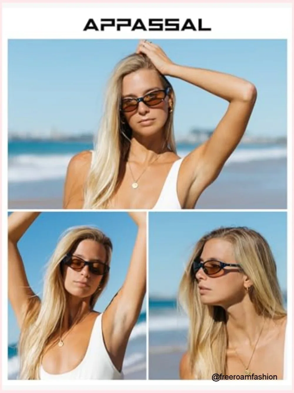 Retro Y2K Wrap Around Oval Sunglasses UV400 Sporty Shades Rave